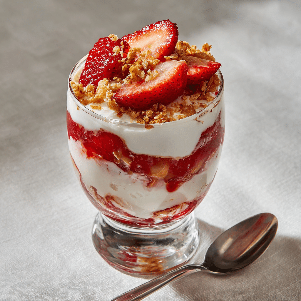 Strawberry Yogurt Parfait Recipe - Recipe Image