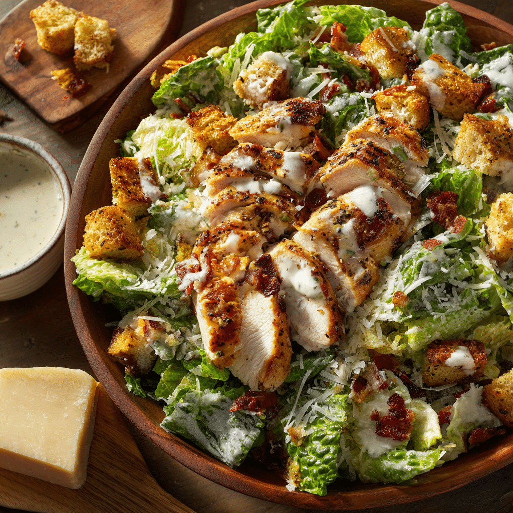 Chicken Caesar Salad Recipe - Recipe Image