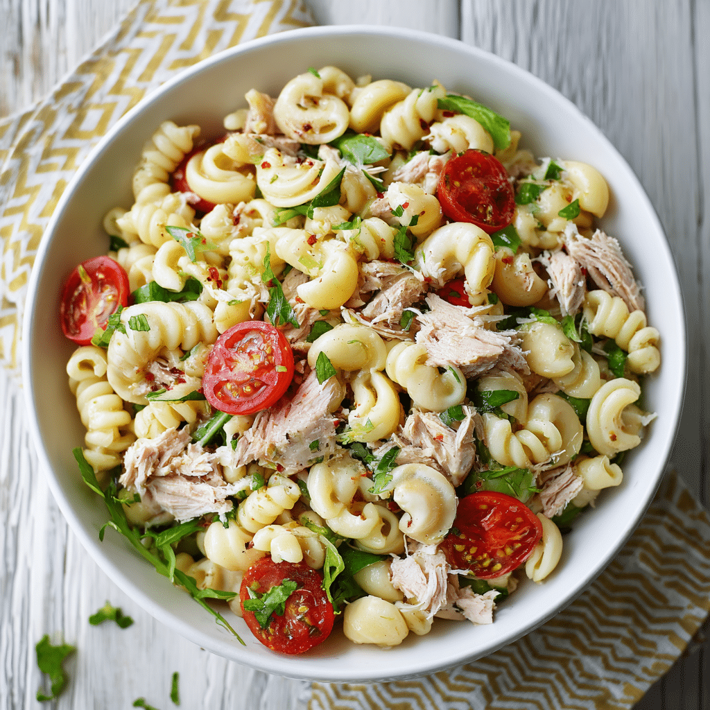 Tuna Pasta Salad Recipe - Recipe Image