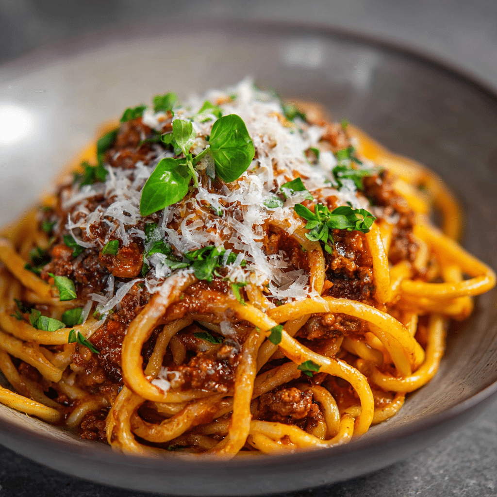 Classic Spaghetti Bolognese Recipe - Recipe Image