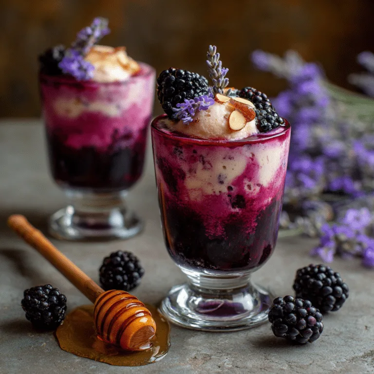Blackberry Lavender Fool Recipe