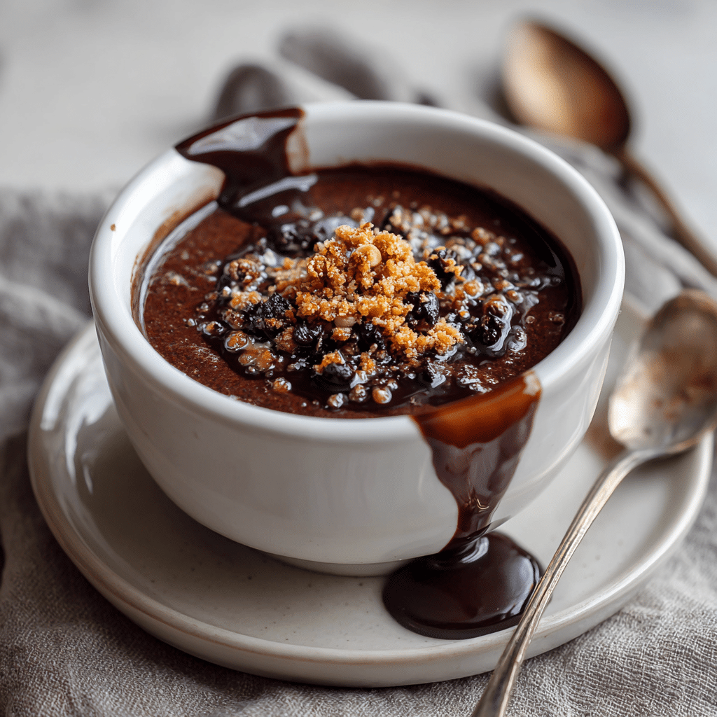 Chocolate Champorado with Evaporated Milk Recipe - Recipe Image