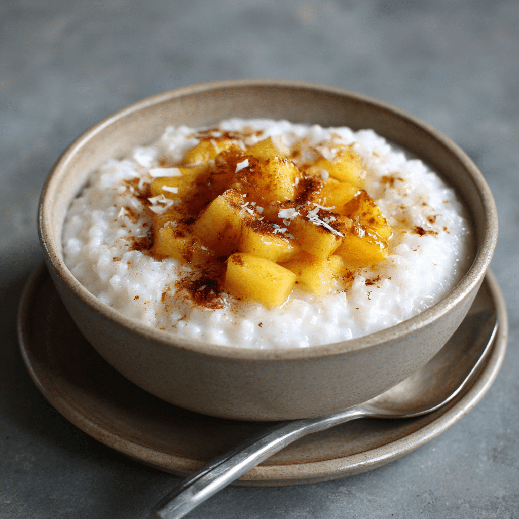 Coconut Tapioca Breakfast Pudding Recipe - Recipe Image