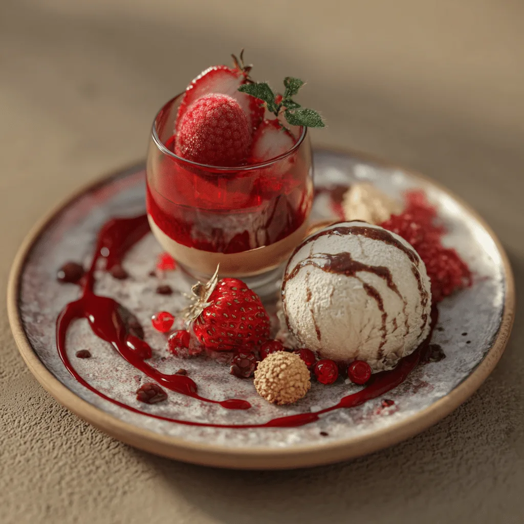 Espresso Rice Cream with Cocoa Tuile Recipe - Recipe Image