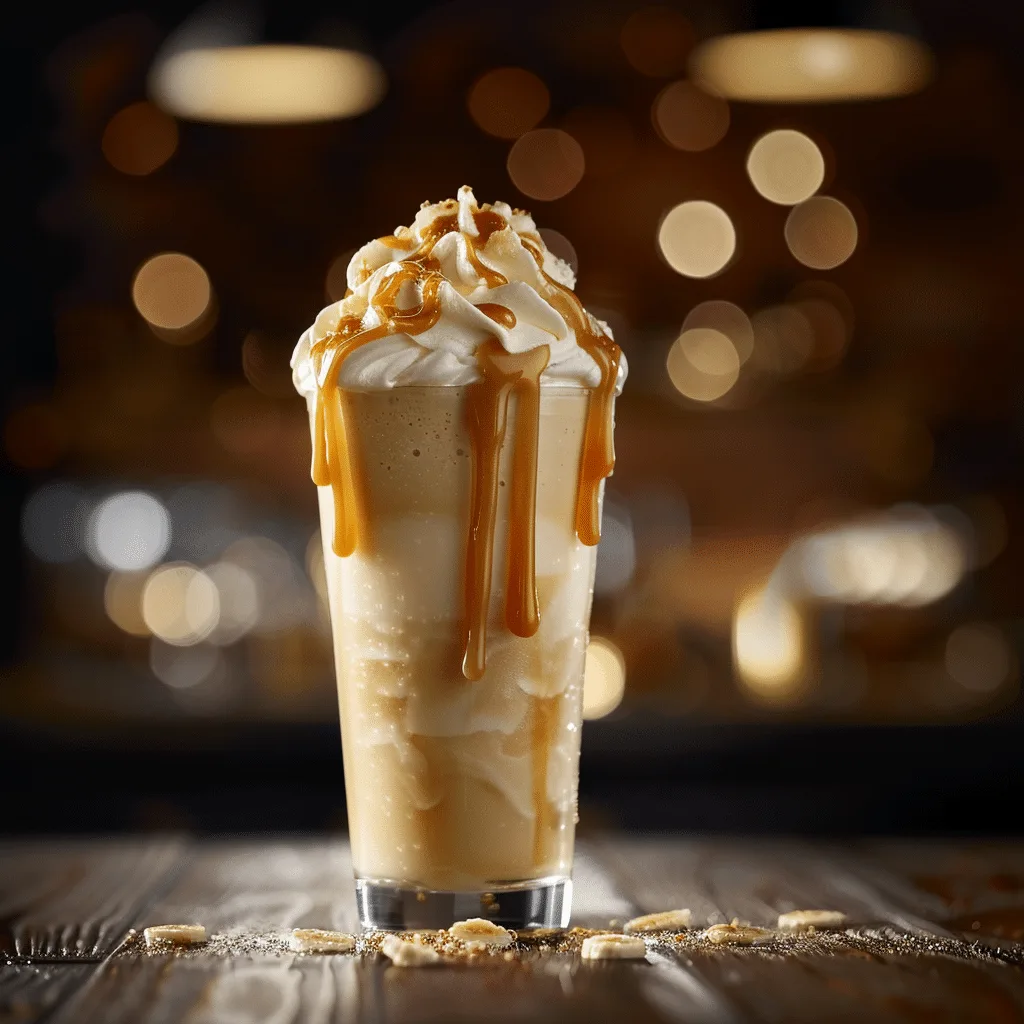 Caramel Banana Smoothie Recipe - Recipe Image