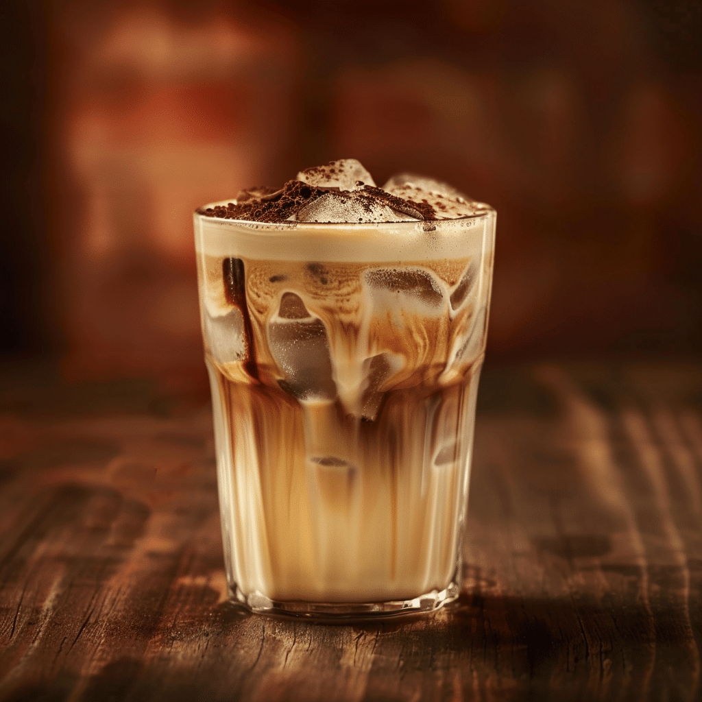 Iced Chocolate Espresso Latte Recipe - Recipe Image