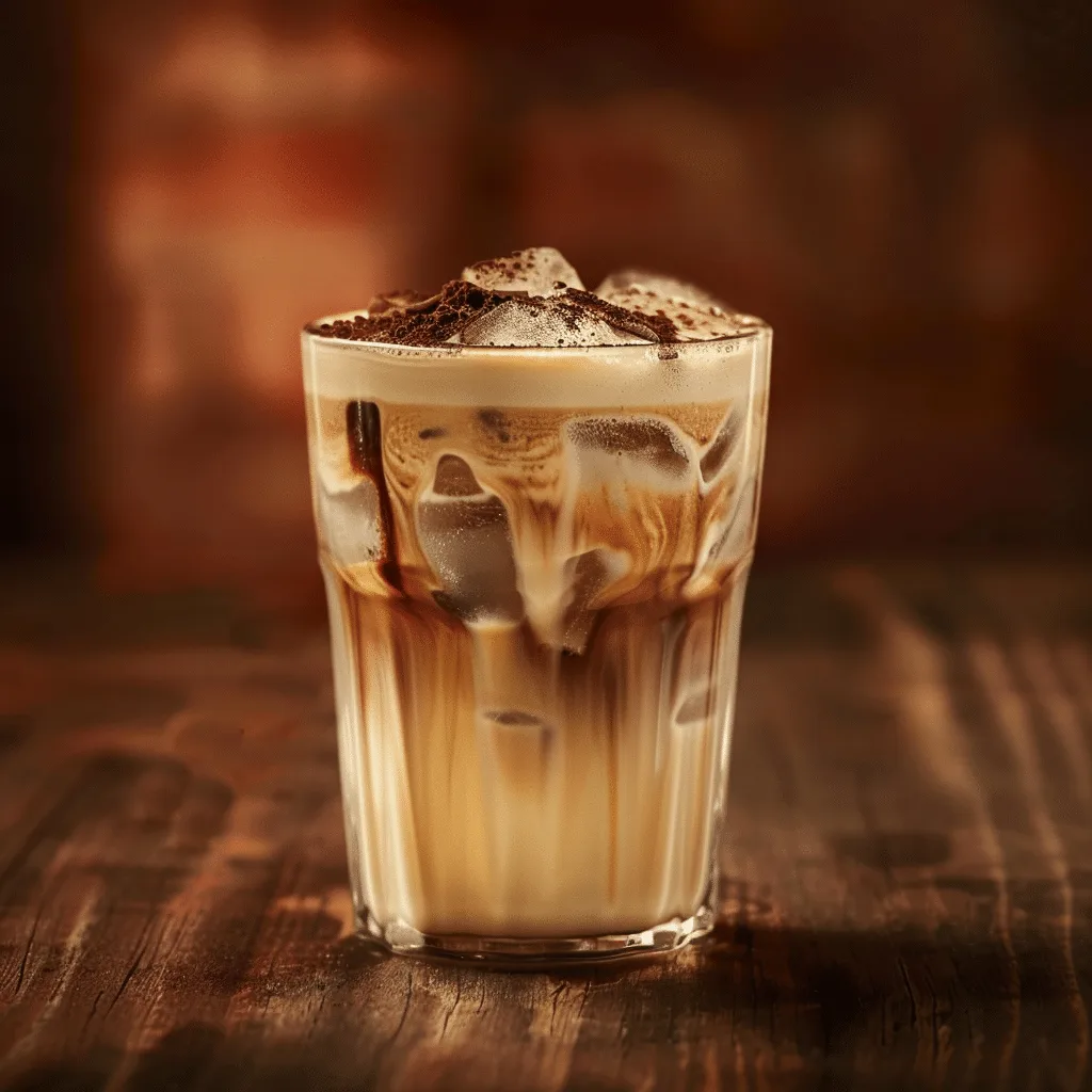 Iced Chocolate Espresso Latte Recipe - Recipe Image