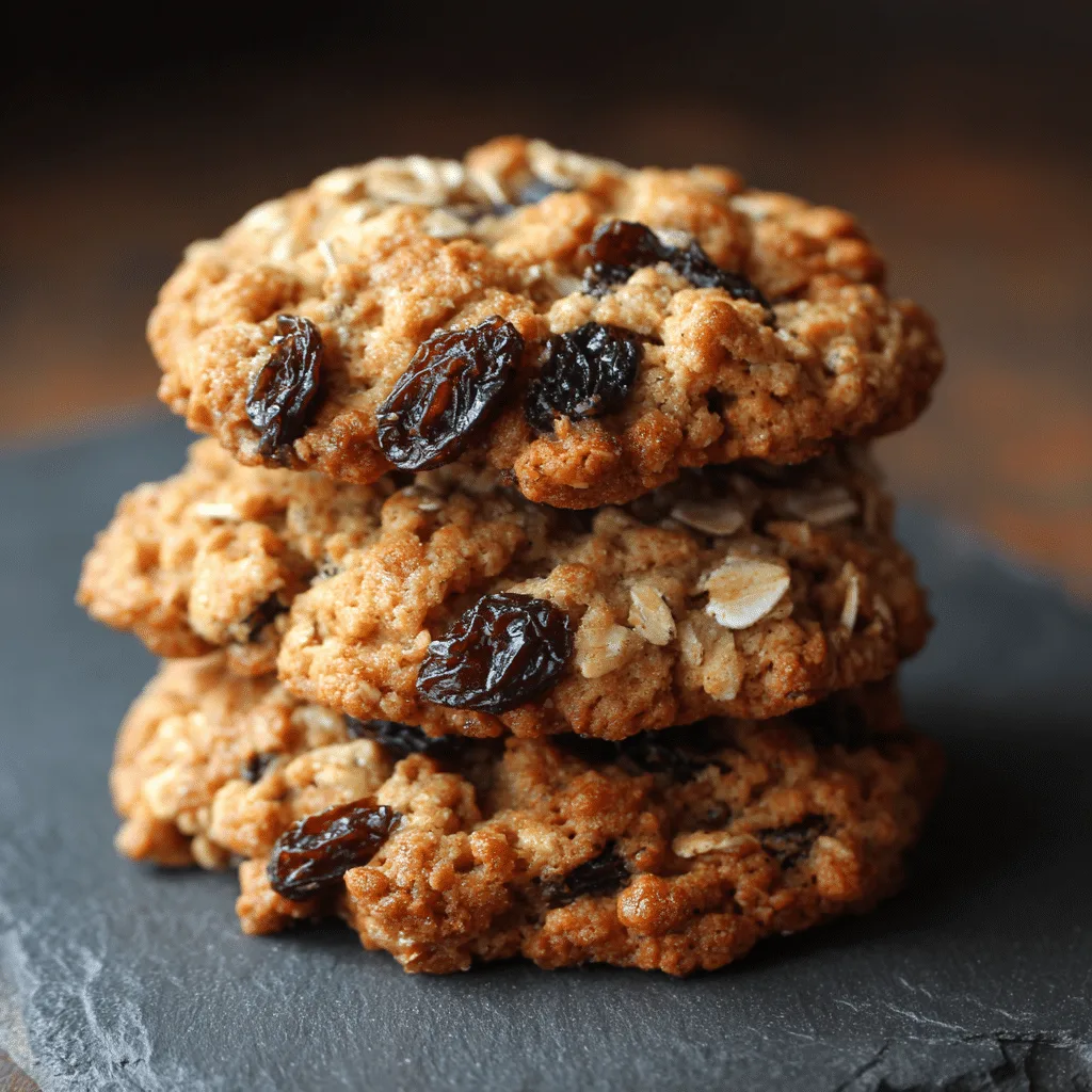 Oatmeal Raisin Cookies Recipe - Recipe Image