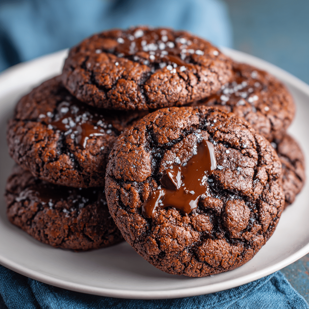 Double Chocolate Cookies Recipe - Recipe Image