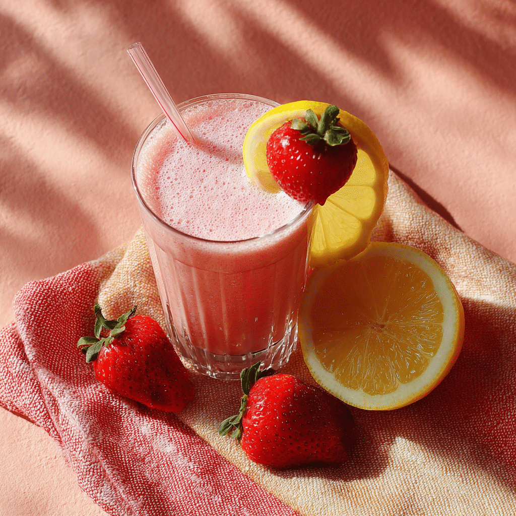 Strawberry Smoothie Recipe - Recipe Image