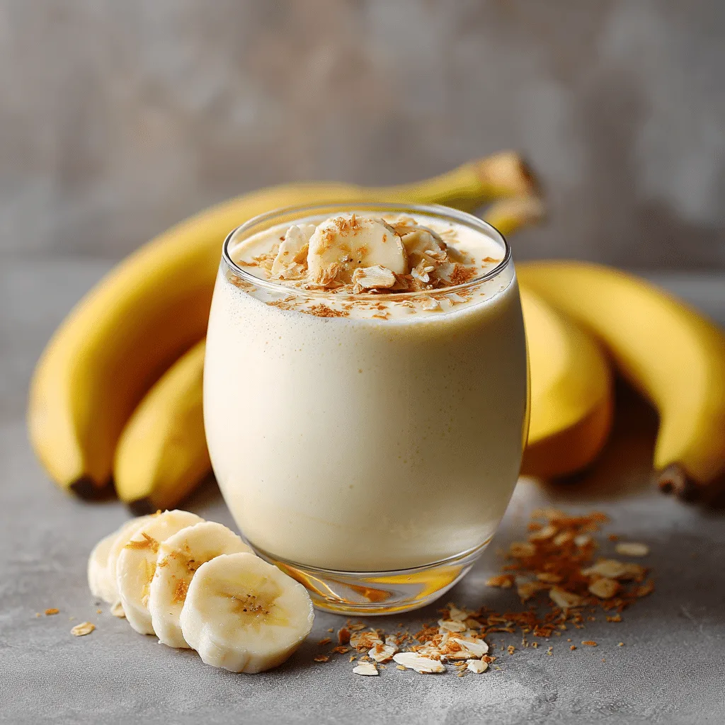 Banana Smoothie Recipe - Recipe Image