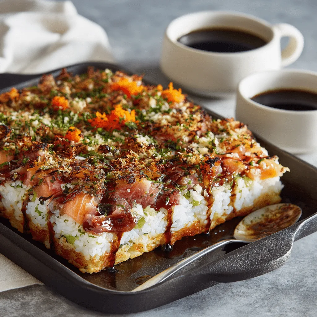 Sushi Bake Recipe - Recipe Image