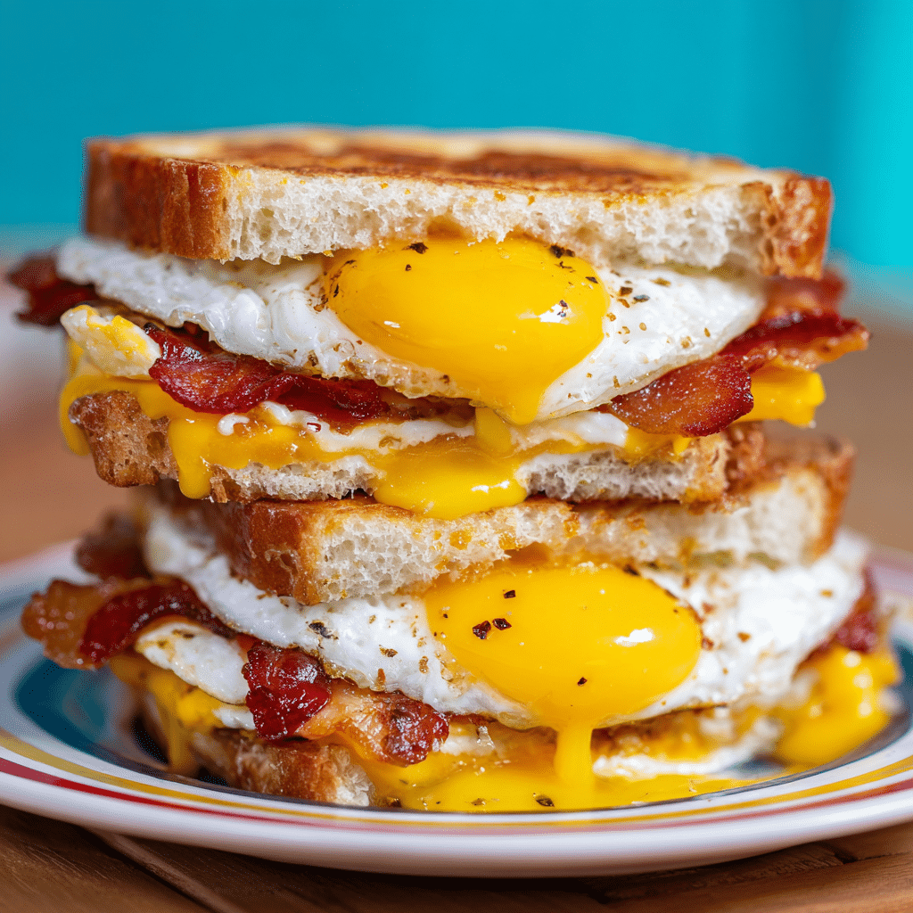 TikTok Egg Sandwich Recipe - Recipe Image