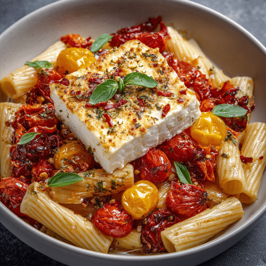 Baked Feta Pasta Recipe - Recipe Image