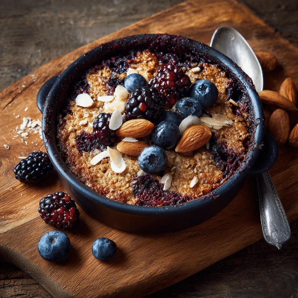 Baked Oats Recipe - Recipe Image