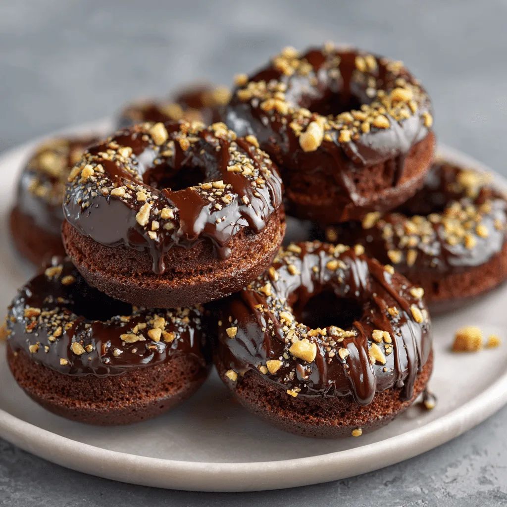 Chocolate Donuts Recipe - Recipe Image