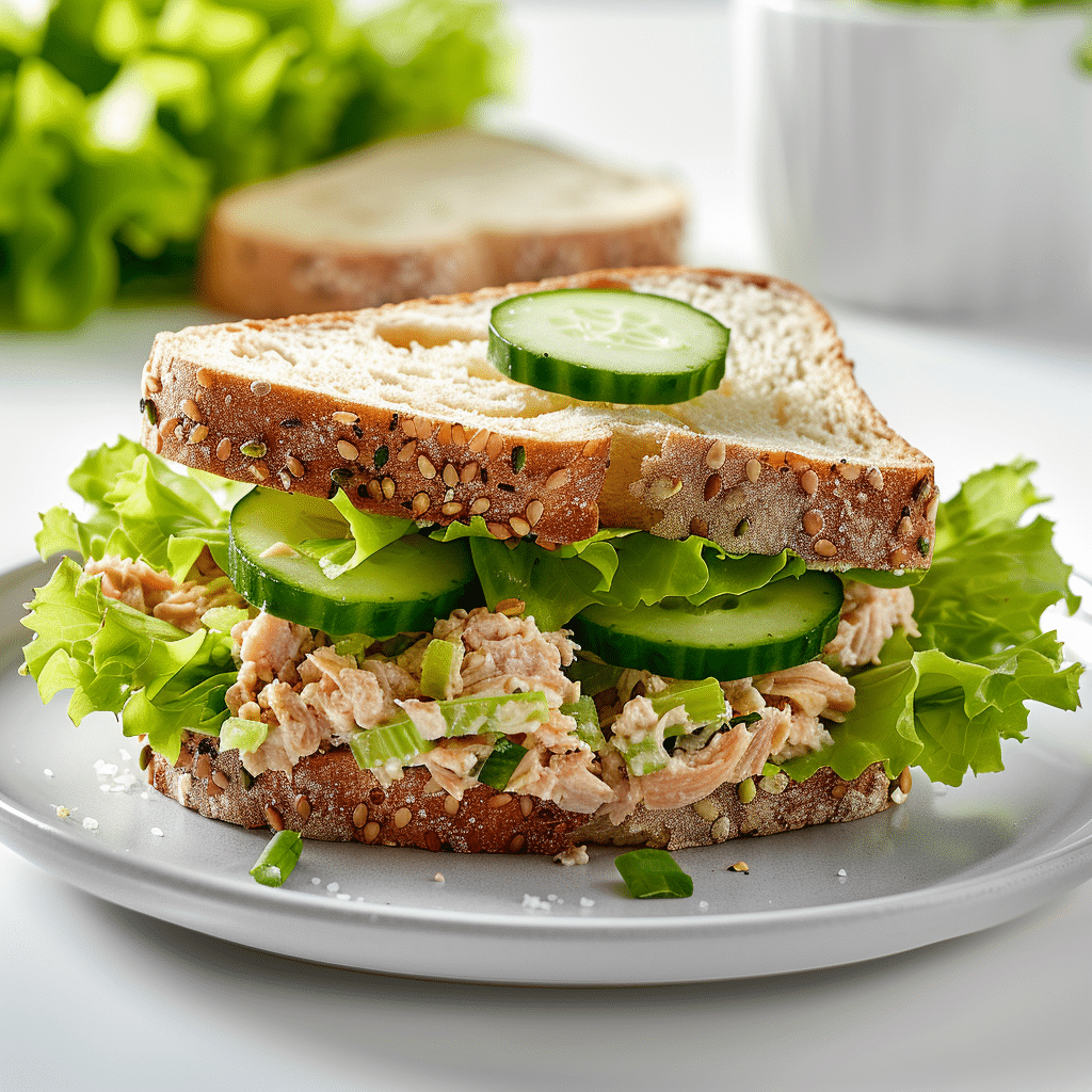 Tuna Sandwich Recipe - Recipe Image