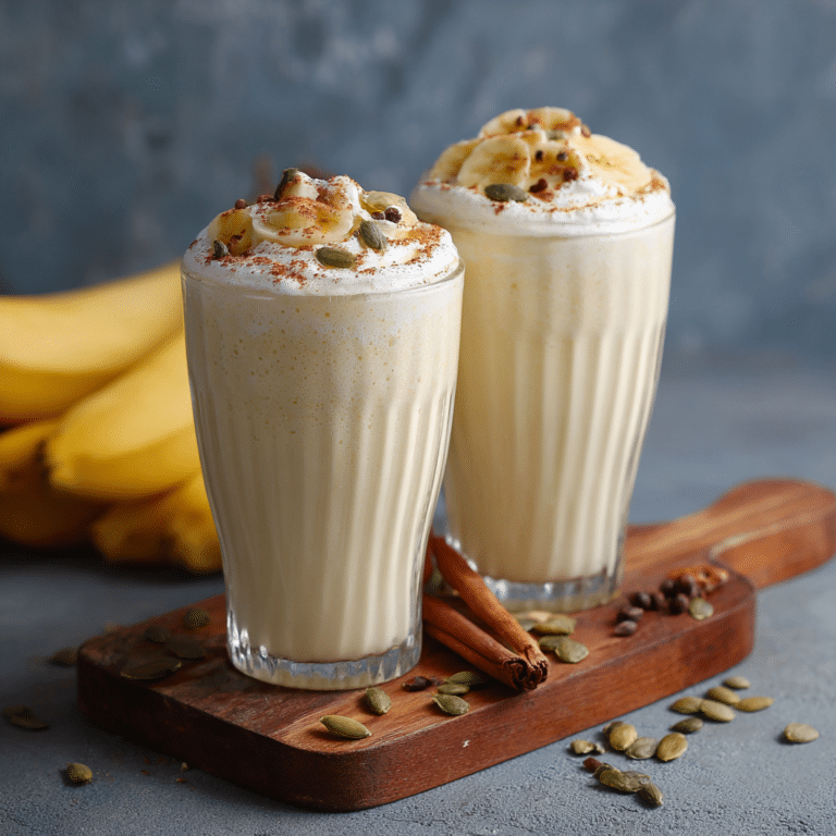 Banana Milkshake Recipe