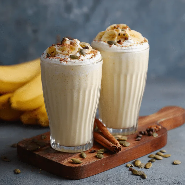 Banana Milkshake Recipe