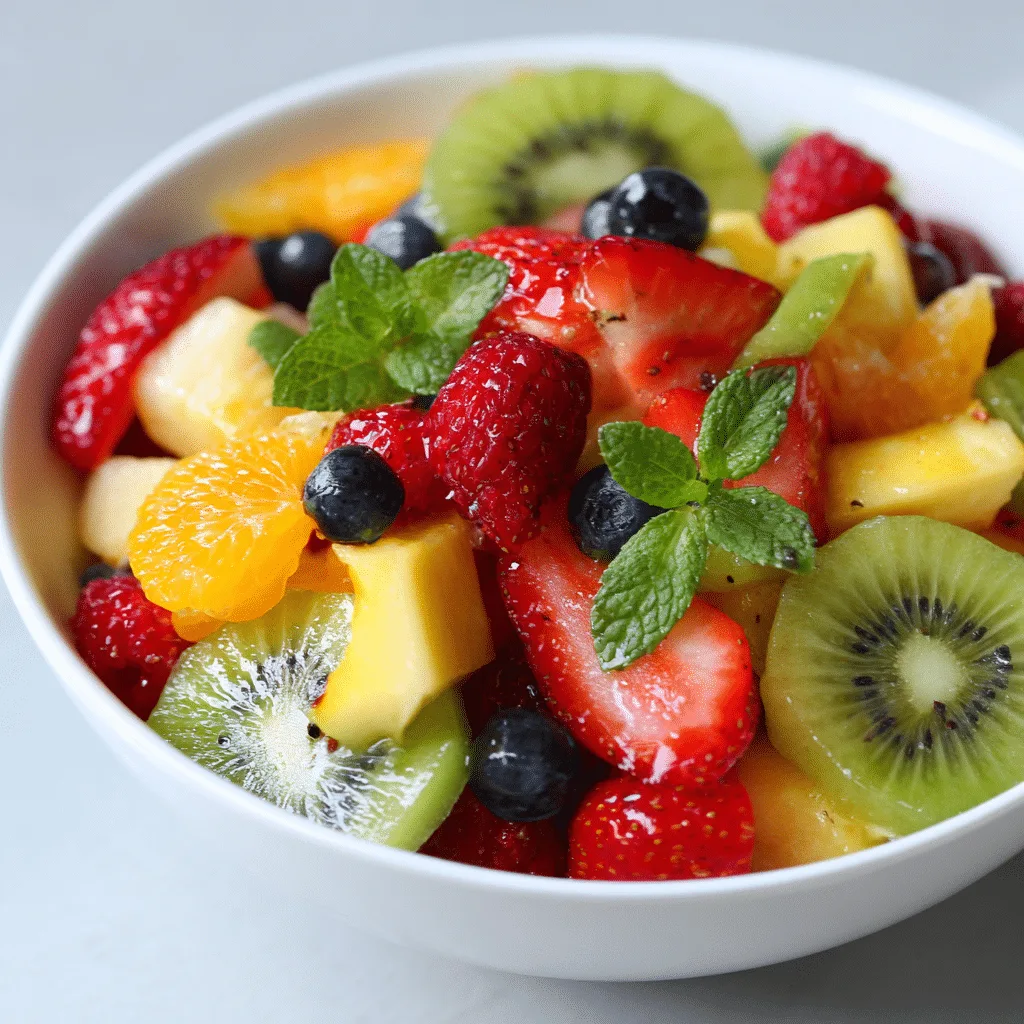 Fruit Salad Bowl Recipe - Recipe Image