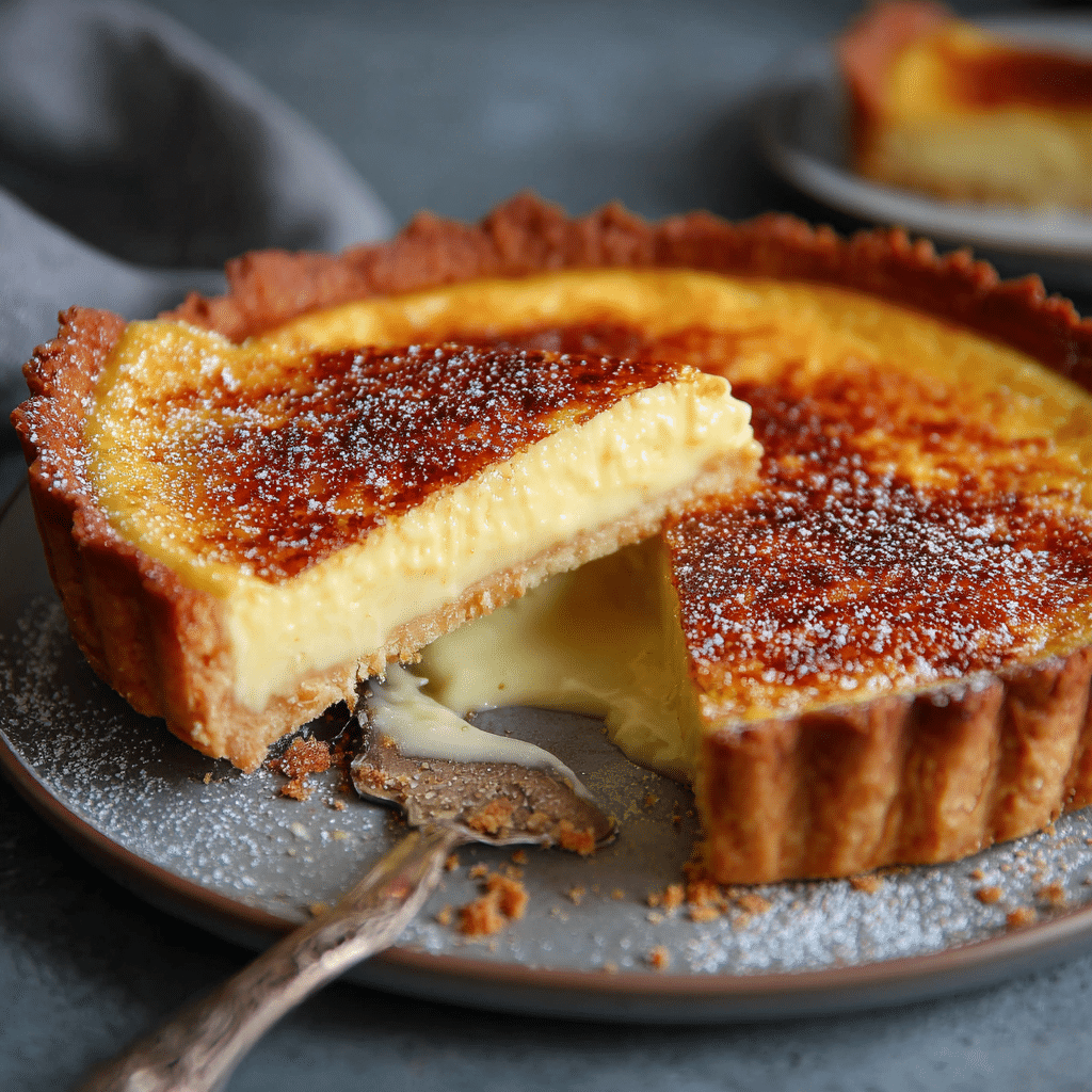 Custard Tart Recipe - Recipe Image