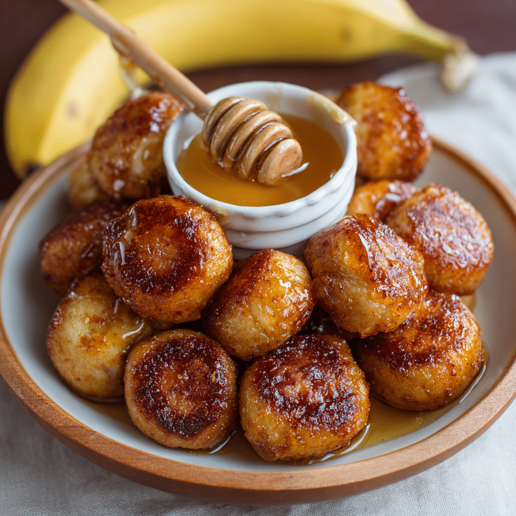 Banana Honey Bites Recipe - Recipe Image