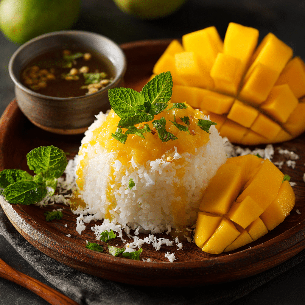 Mango Sticky Rice Recipe - Recipe Image
