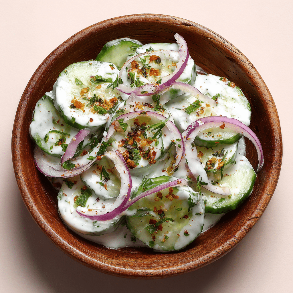 Cucumber Yogurt Salad Recipe - Recipe Image