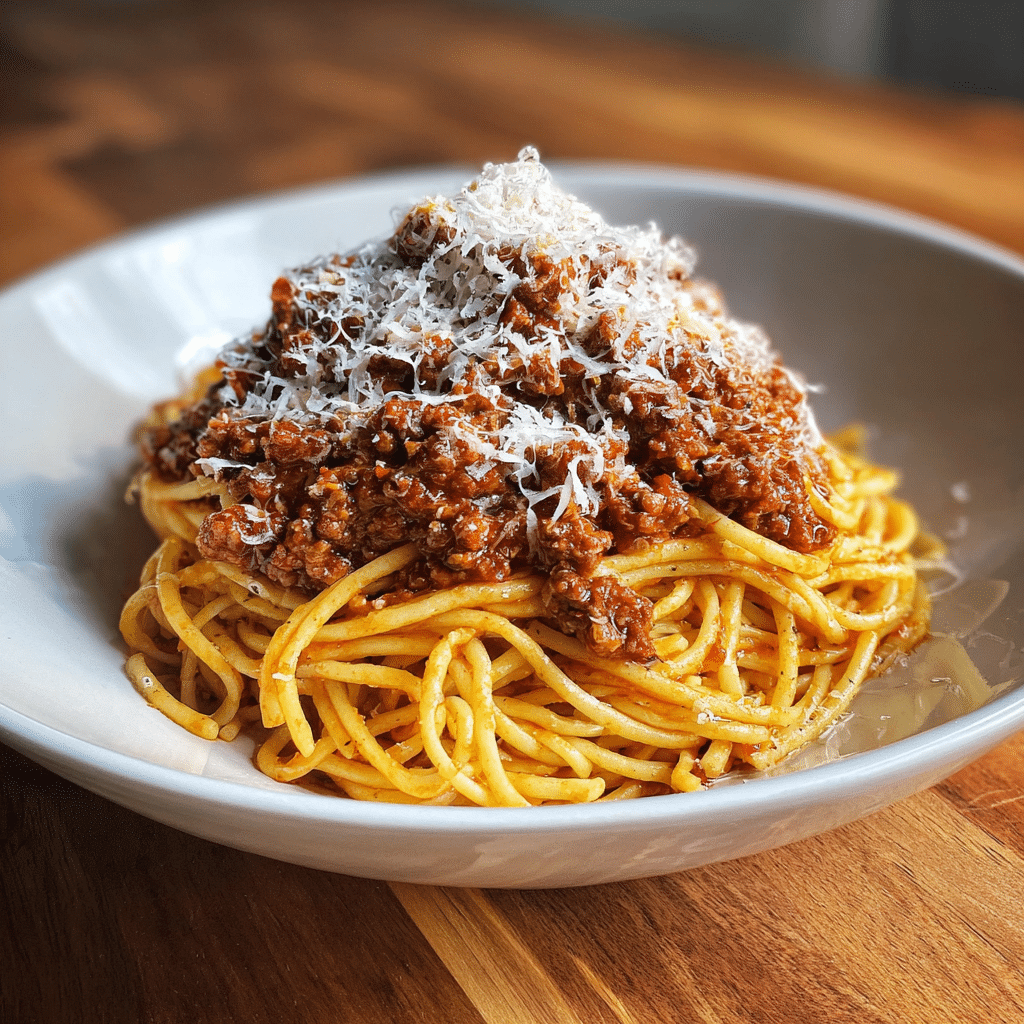 Classic Spaghetti Bolognese Recipe - Recipe Image
