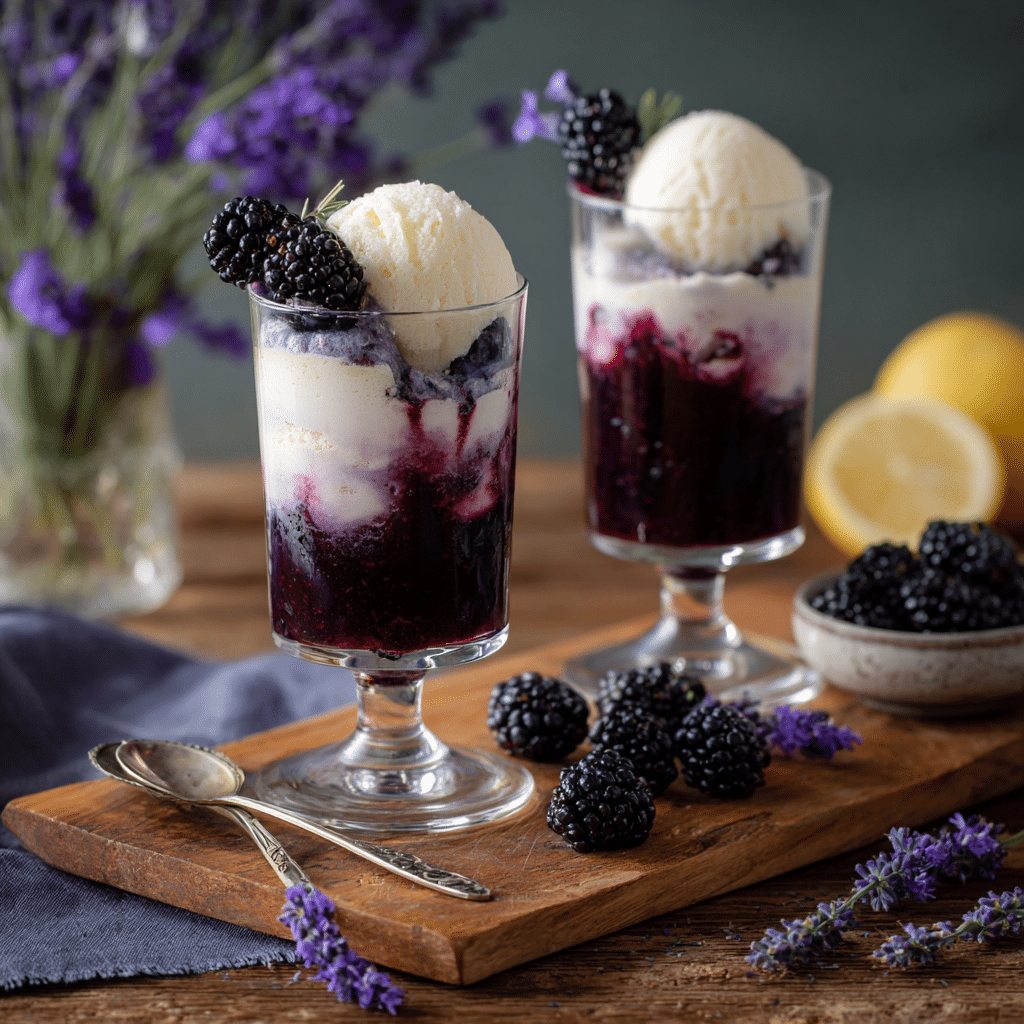 Blackberry Lavender Fool Recipe - Recipe Image