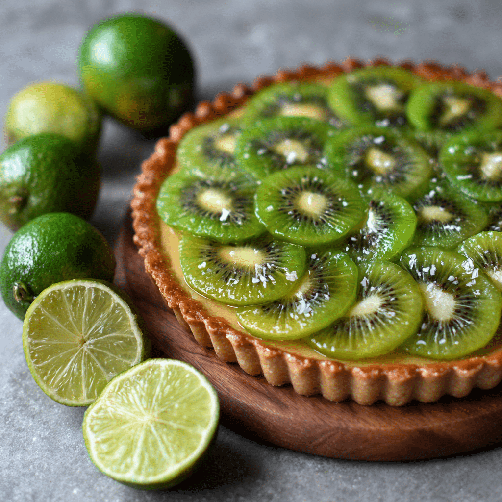 Kiwi Lime Tart Recipe - Recipe Image