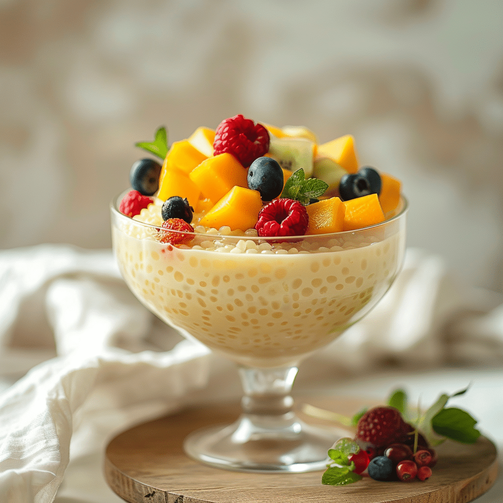 Creamy Coconut Rice Porridge Recipe - Recipe Image