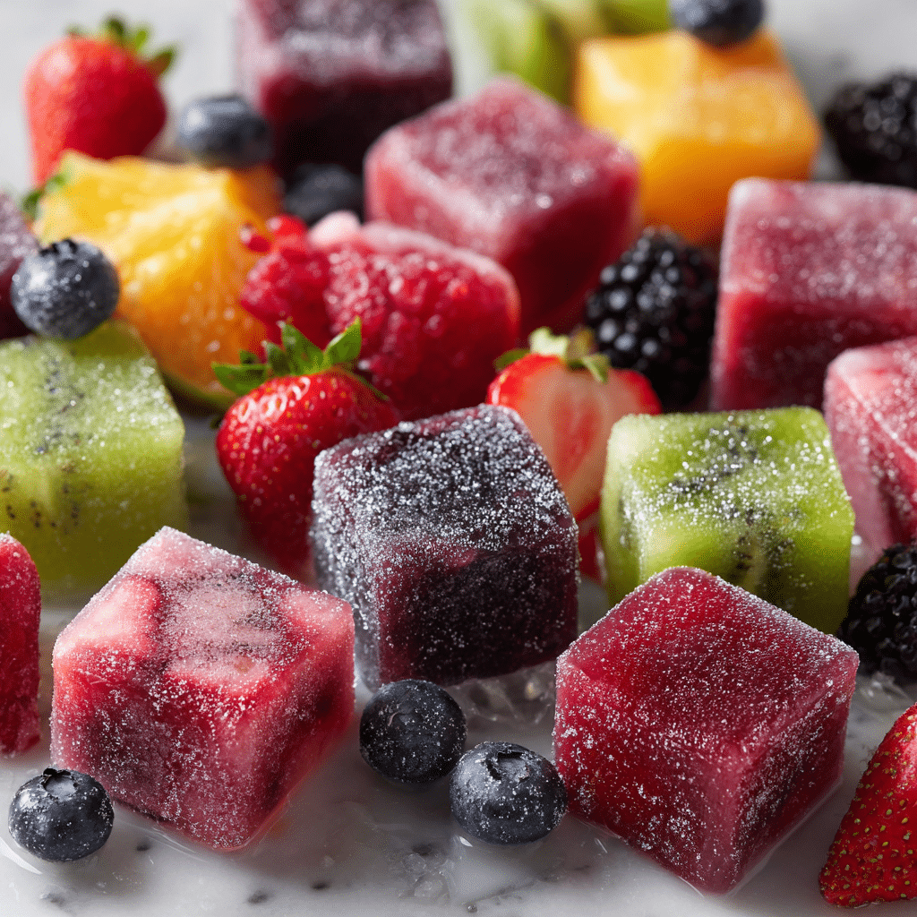 Ice Cube Tray Smoothie Bites Recipe - Recipe Image