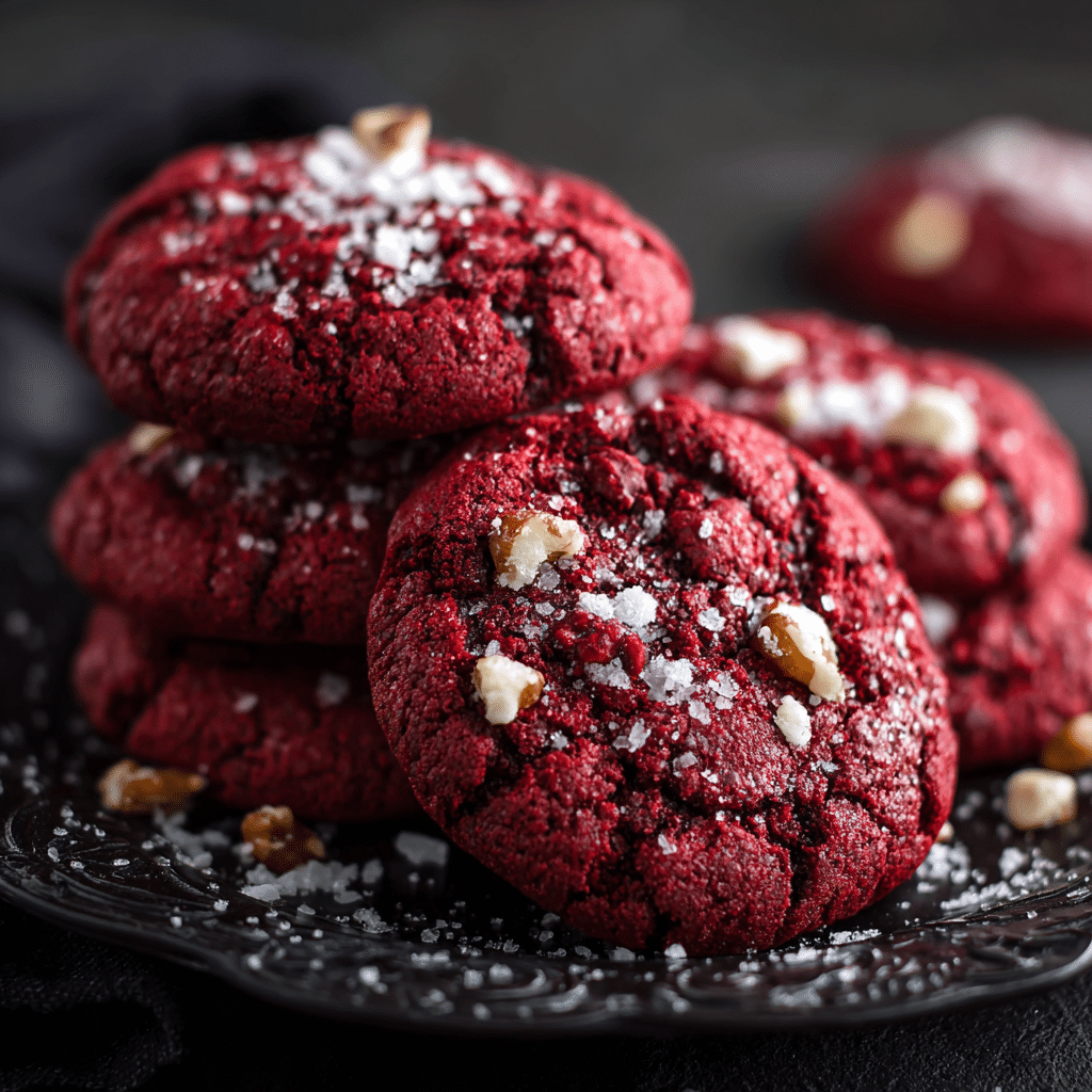 Red Velvet Cookies Recipe - Recipe Image