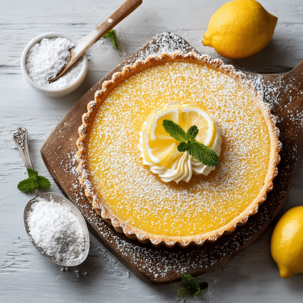 Lemon Tart Recipe - Recipe Image