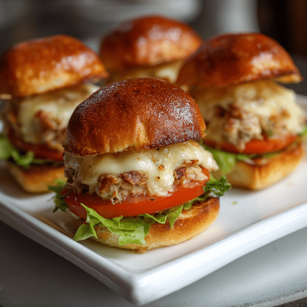 Tuna Melt Sliders Recipe