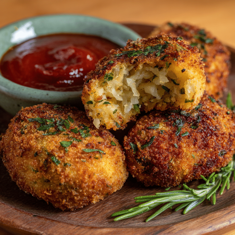 Savory Potato Croquettes Recipe