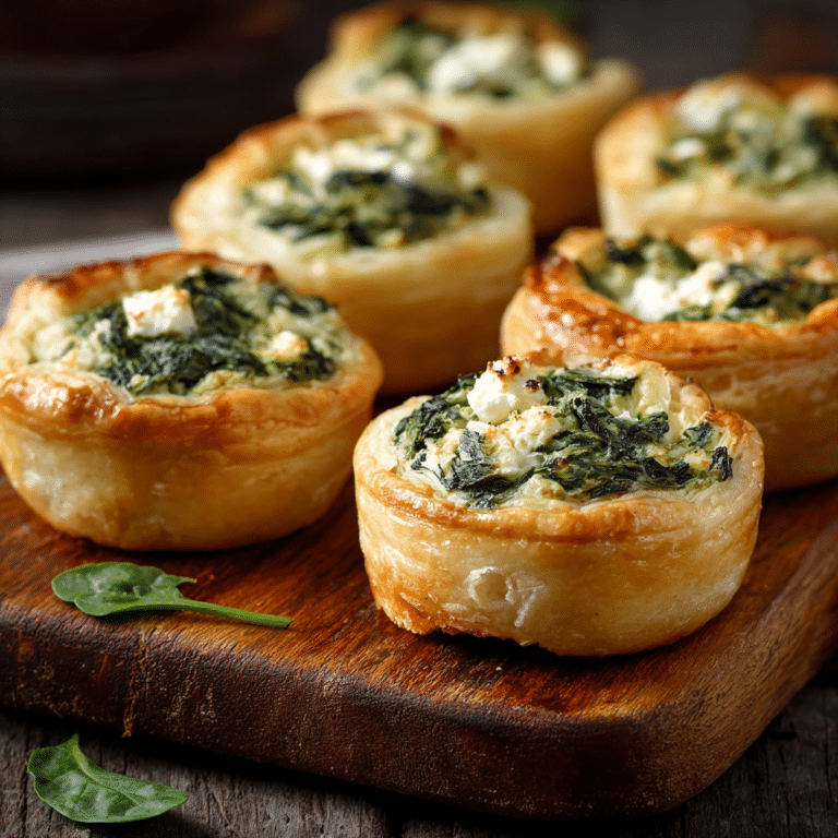 Mini Spinach Feta Pies Recipe