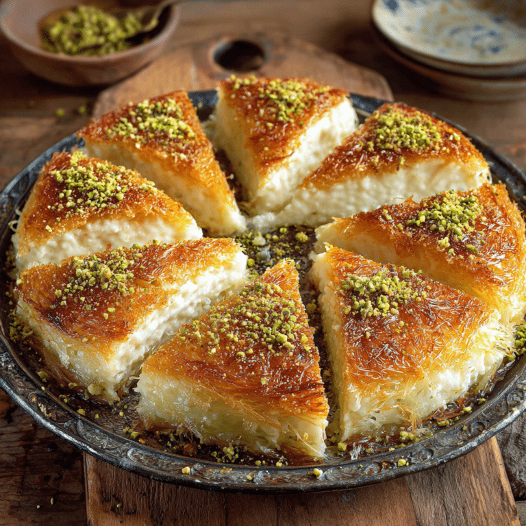 Künefe (Turkish Cheese Pastry) Recipe