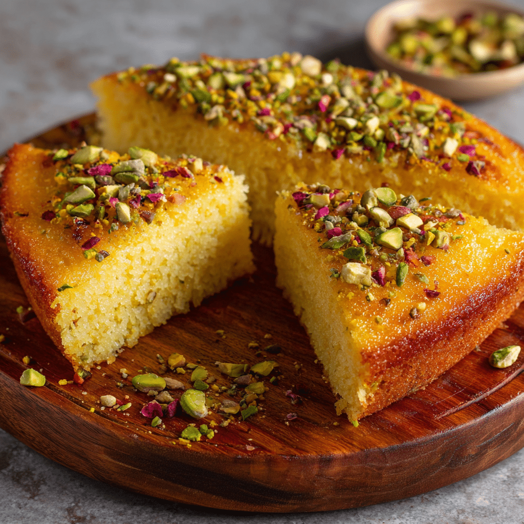 Revani Semolina Cake Recipe
