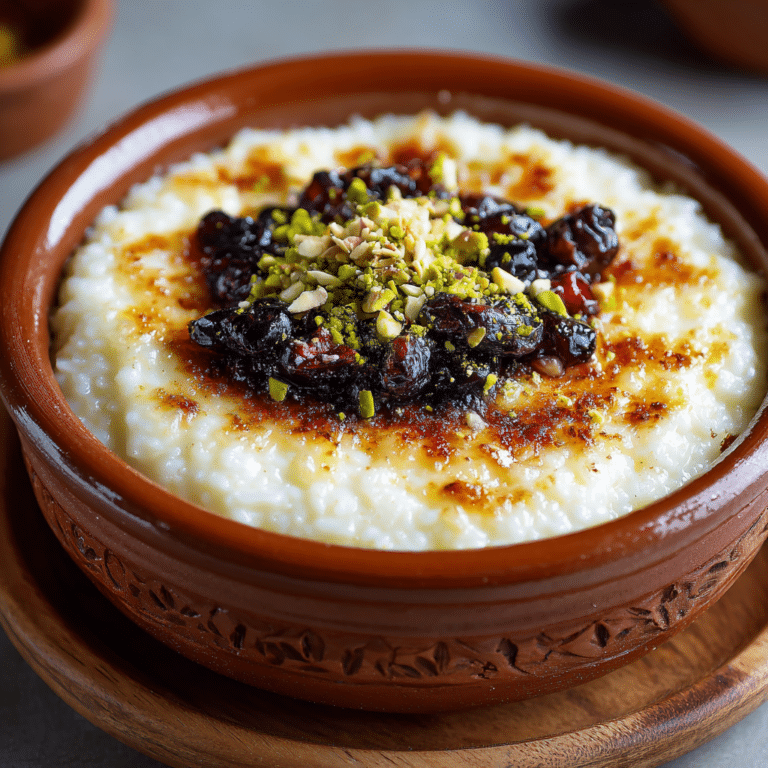Sütlaç (Turkish Rice Pudding) Recipe