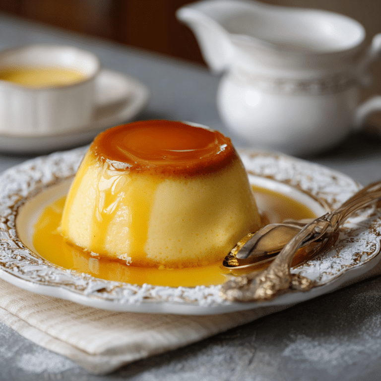 Custard Pudding Recipe