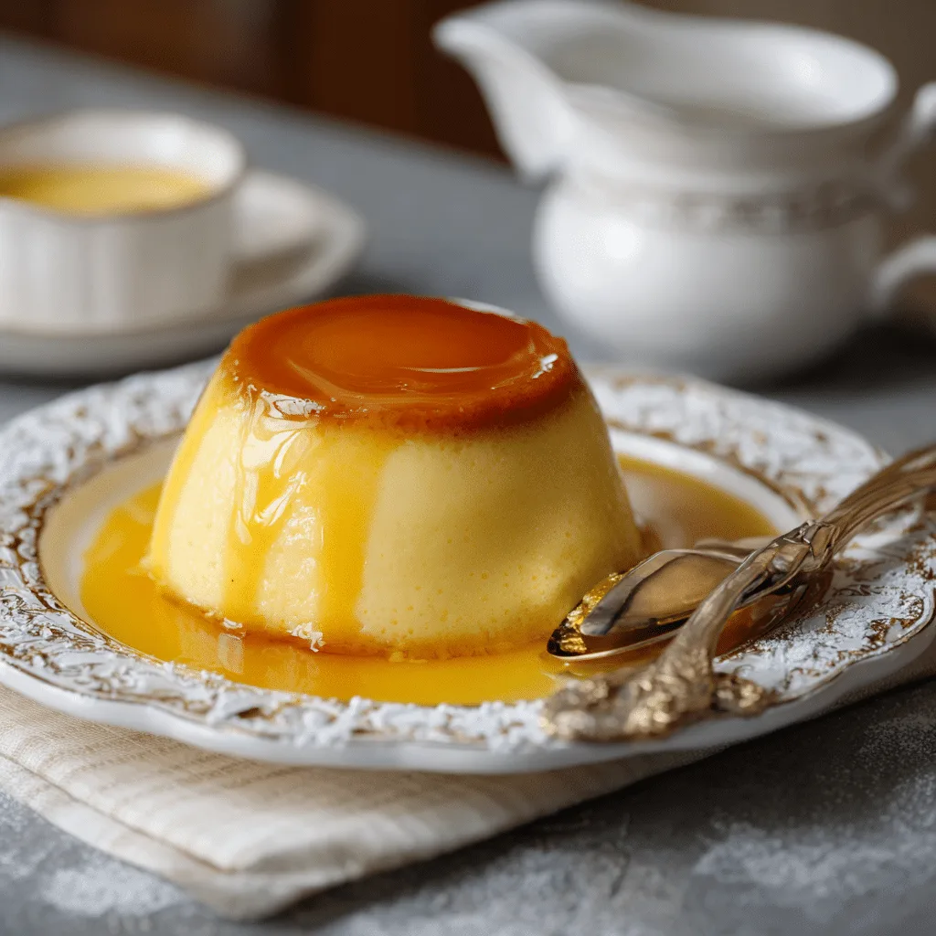 Custard Pudding Recipe