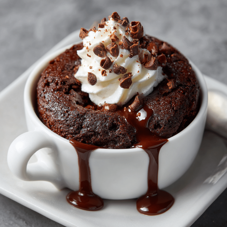 Chocolate Mug Cake Recipe