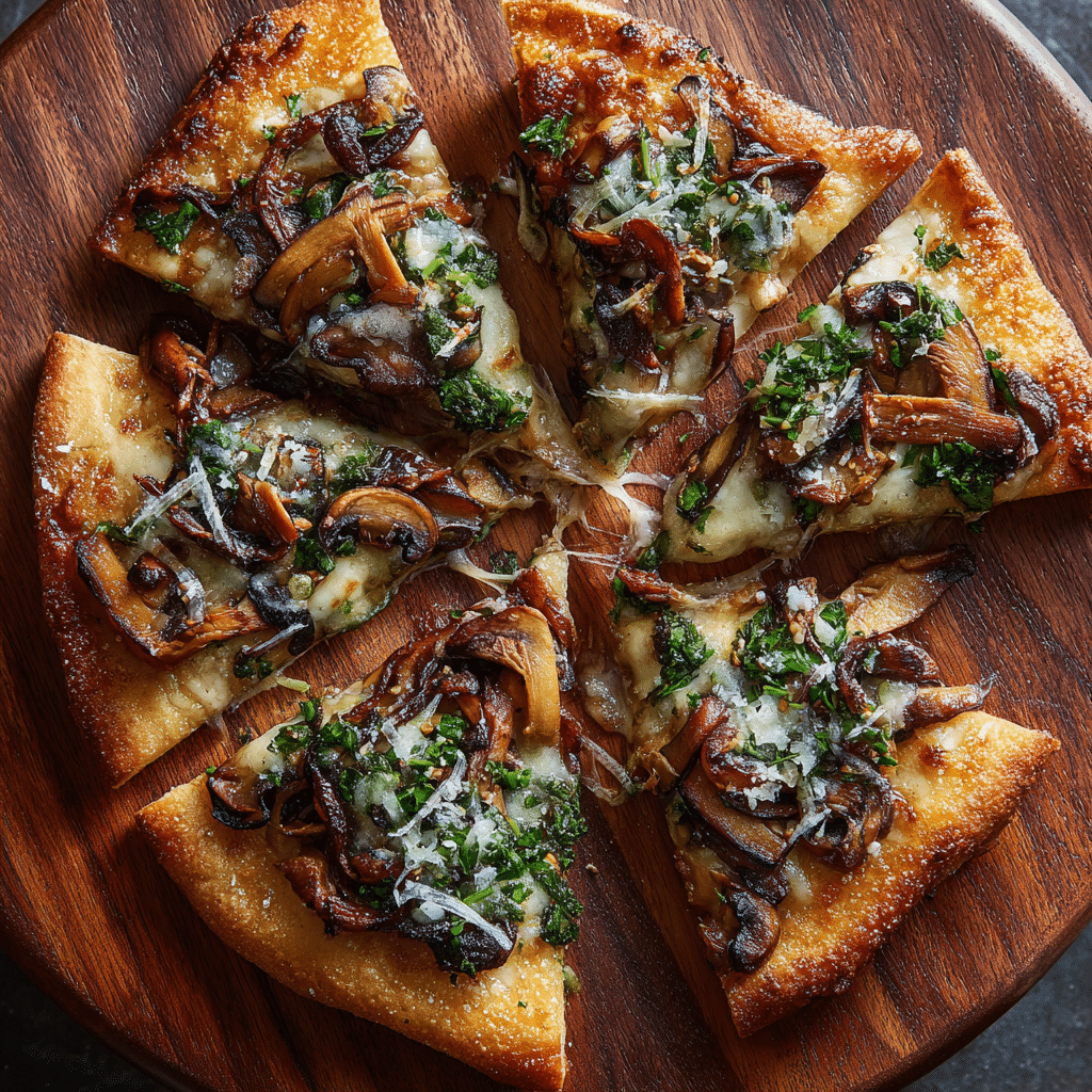 Mushroom Pizza Recipe
