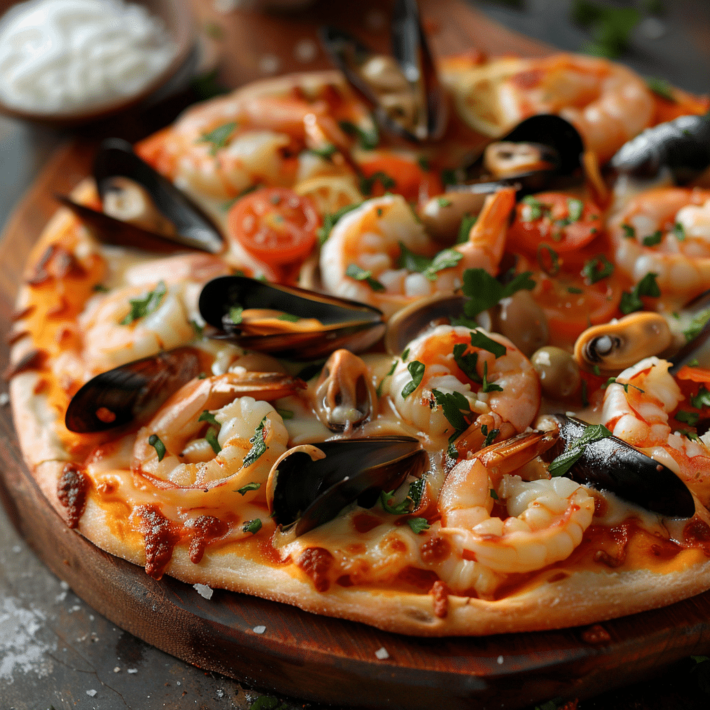 Seafood Pizza Recipe