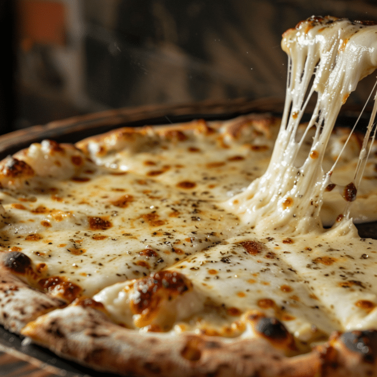 Four Cheese Pizza Recipe