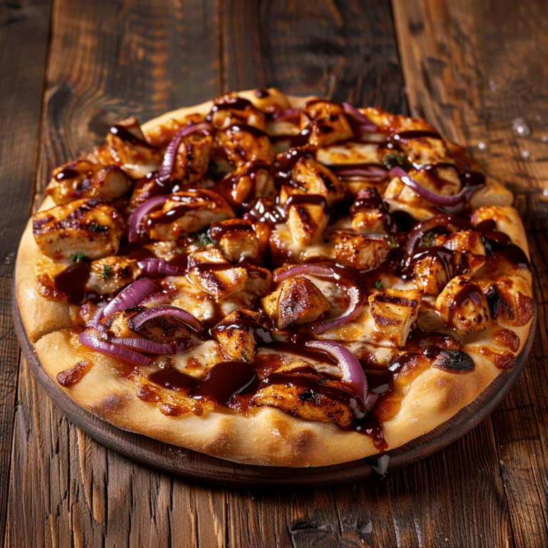 hicken BBQ Pizza Recipe