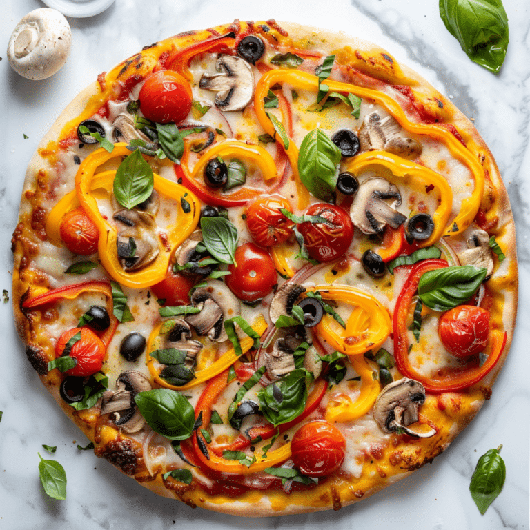 egetable Pizza Recipe