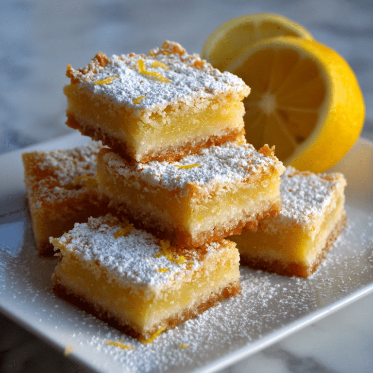 Lemon Bars Recipe